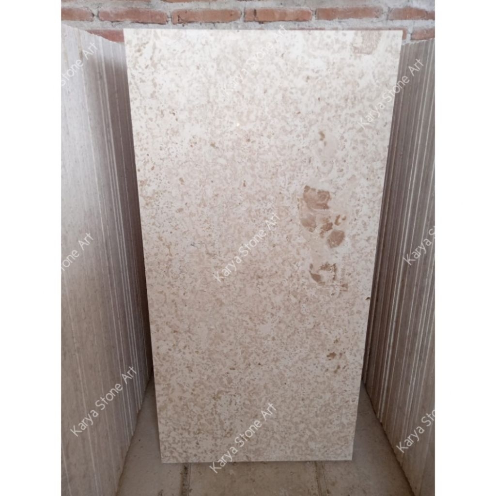 Lantai Batu Marmer Cream 60x120 | Marmer Lantai Cream Tulungagung