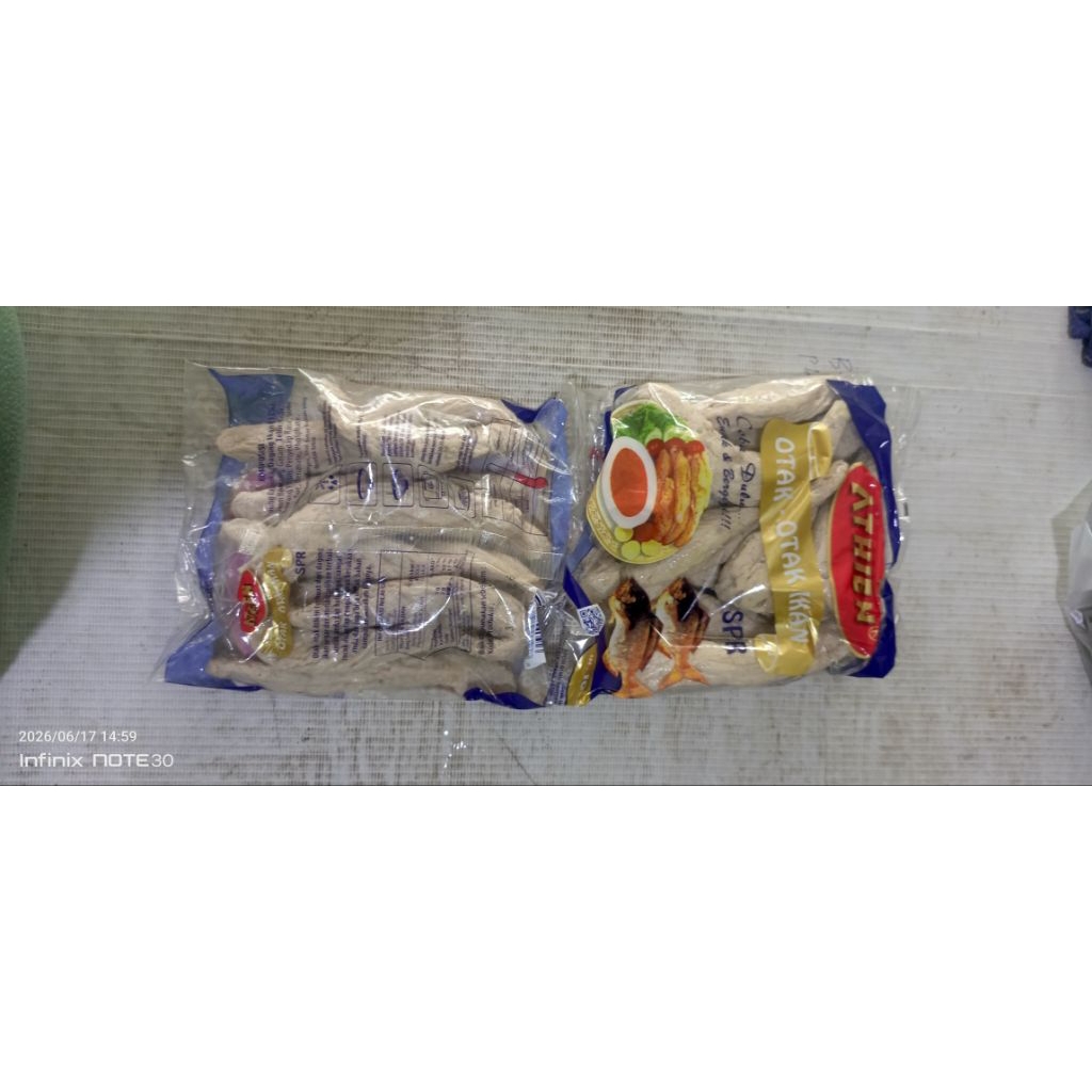 Otak-Otak Ikan Athien Super Isi 10 Pcs - Halal, Bebas Formalin, Gurih