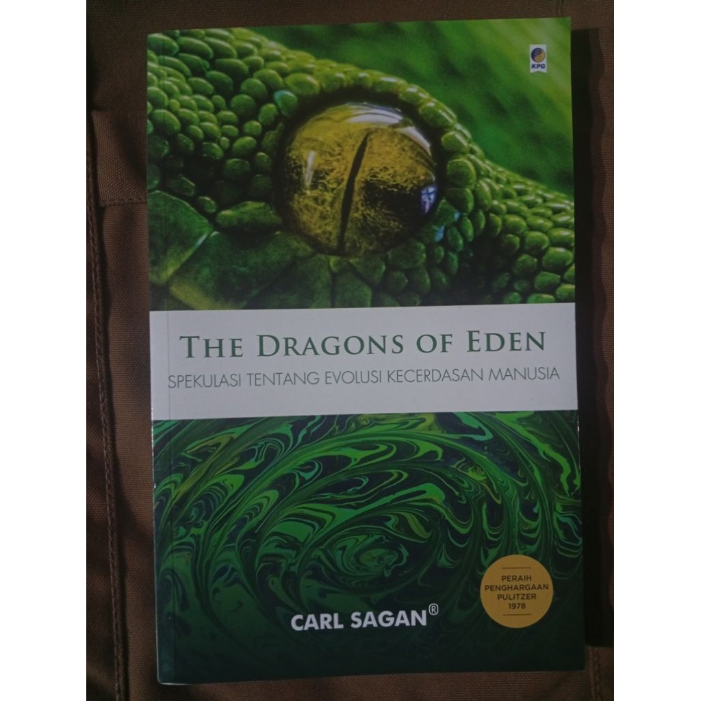 buku the dragons of eden preloved