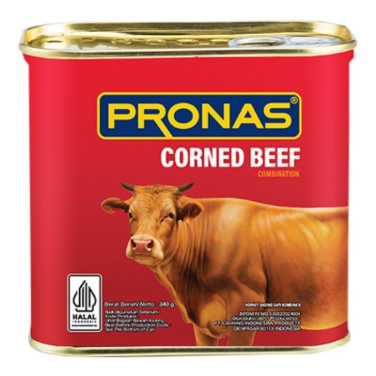 PRONAS BEEF CORNED 340 GRAM