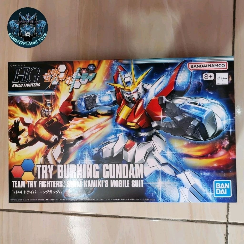 HG Try Burning Gundam Bandai Namco