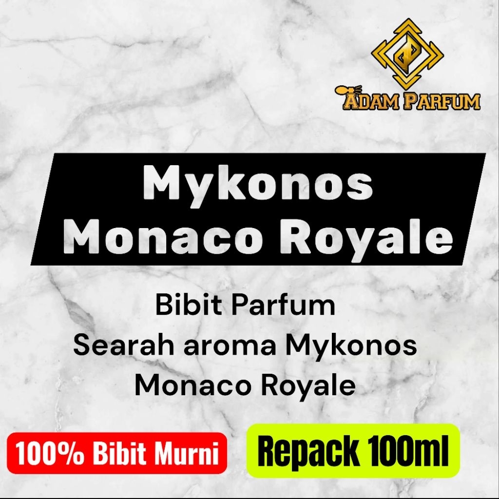 Bibit parfum yang searah Mykonos Monaco Royale 250ml Repack