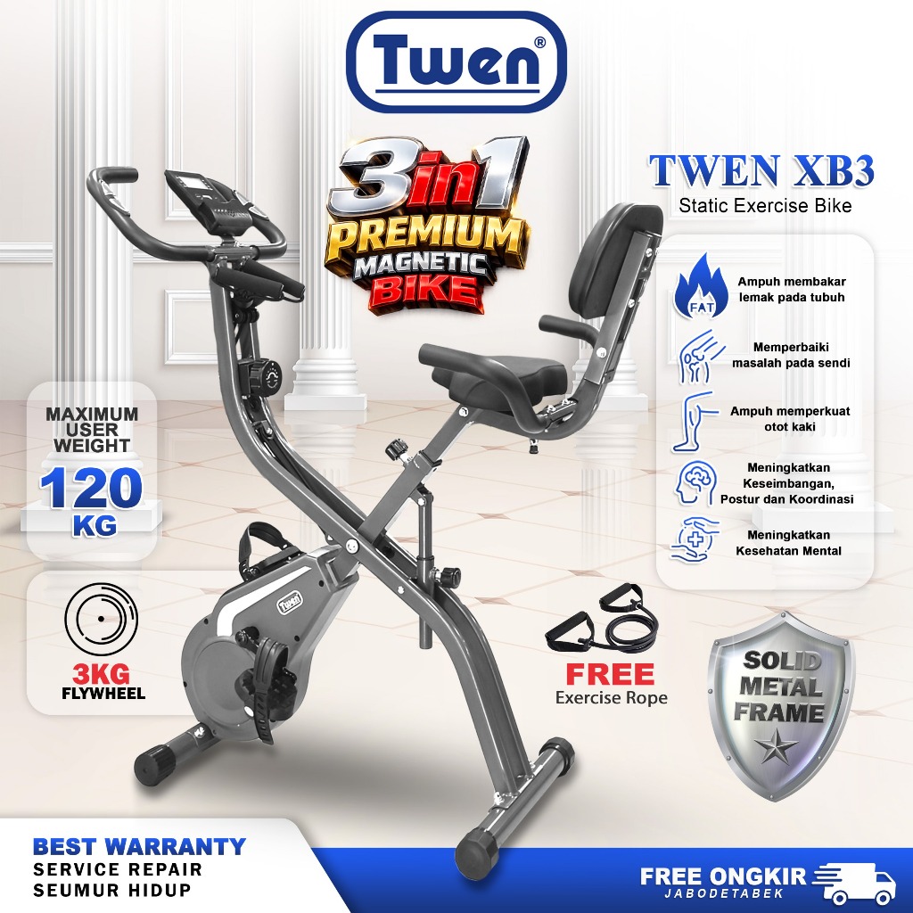 TWEN XB3 Sepeda Statis Exercise Bike