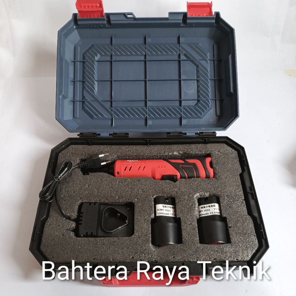 Rachet Cordless REAIM 3/8" 90Nm Heavy Duty 2 Baterai