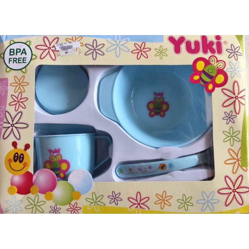 YUKI feeding set alat makan bayi