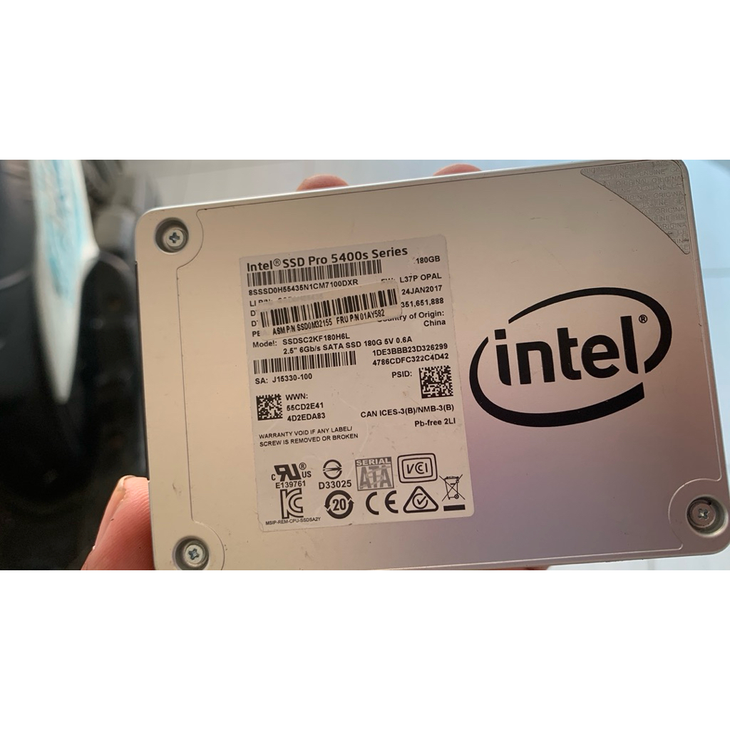ssd pro 5400 series 180gb intel