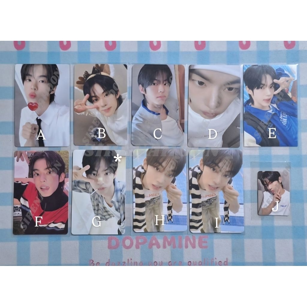 Photocard Official Dohoon TWS