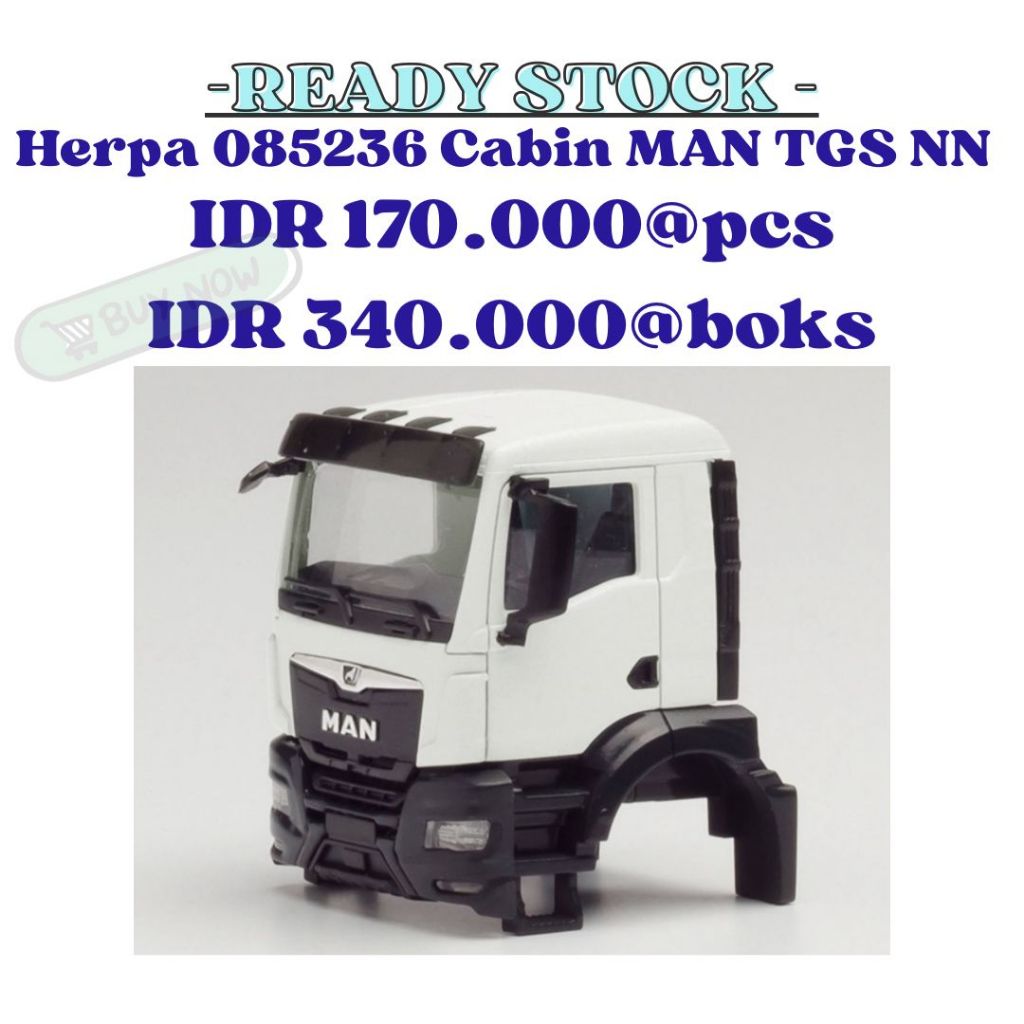 Herpa 085236 Cabin MAN TGS NN 1:87 HO