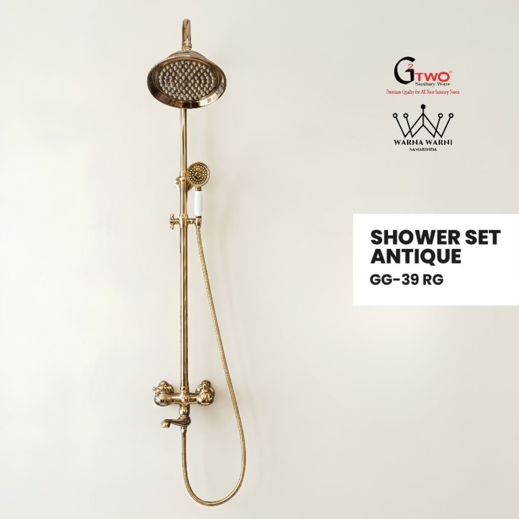 Shower Kolom GTWO GG-39 Rose Gold