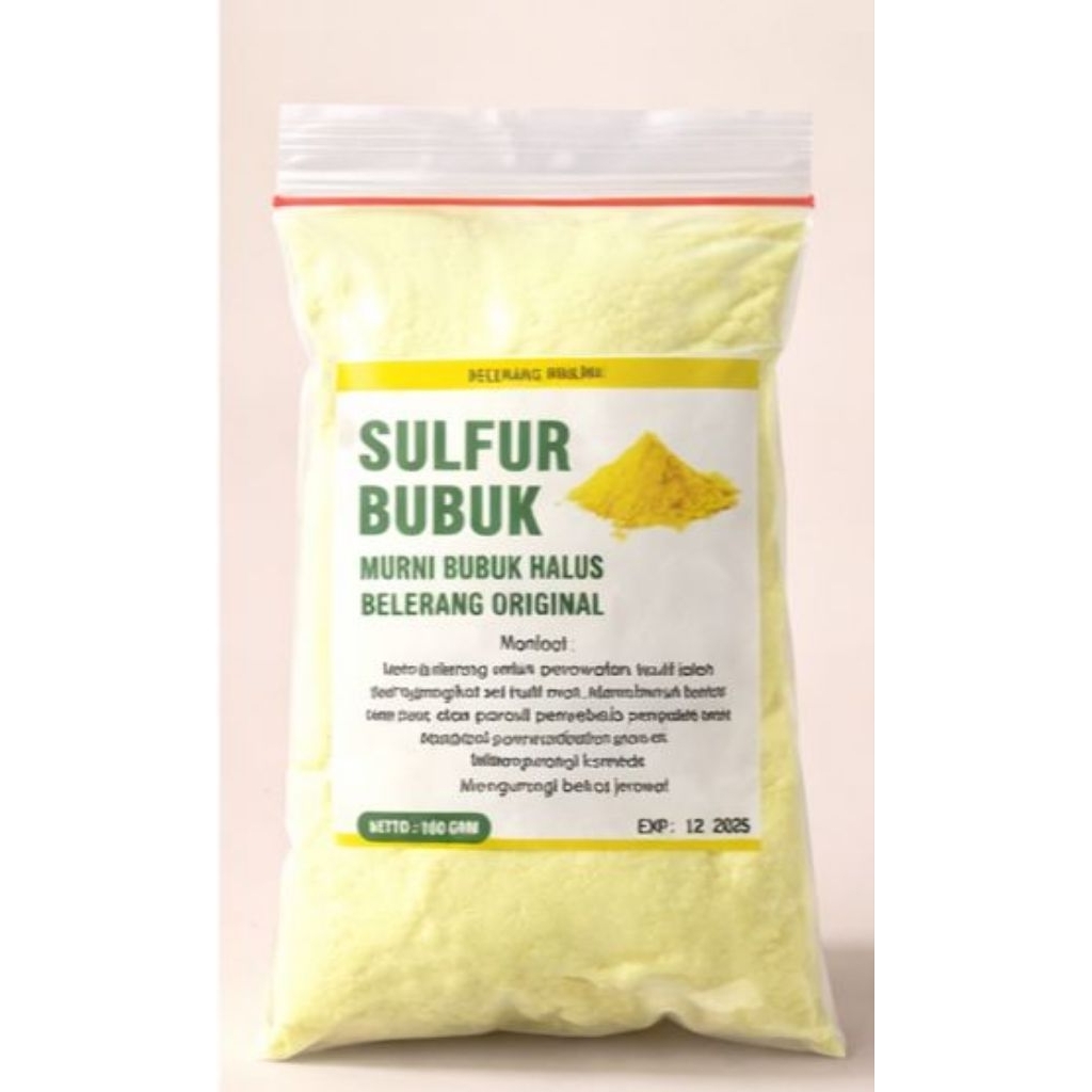 Bubuk Belerang Sulfur 100 gram