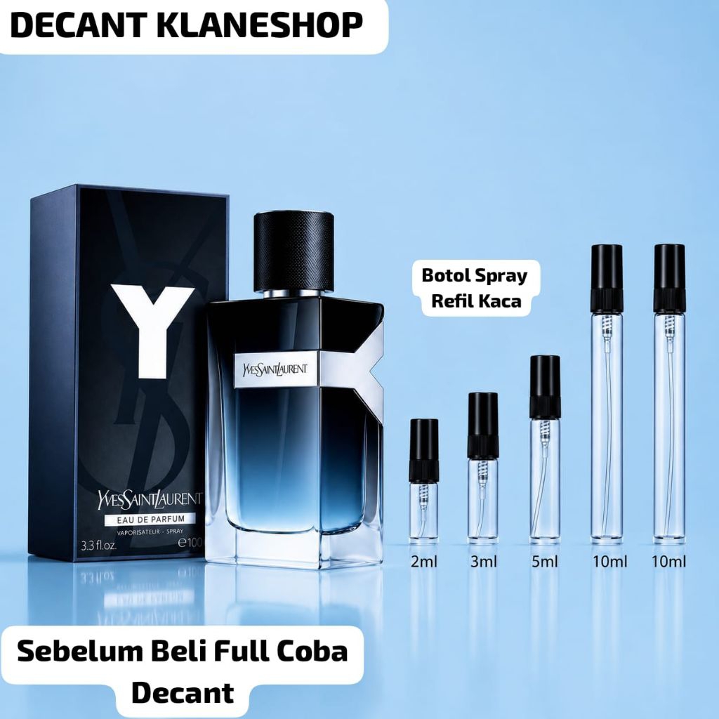 DECANT/ YSL Y Parfum Pria /aroma segar maskulin
