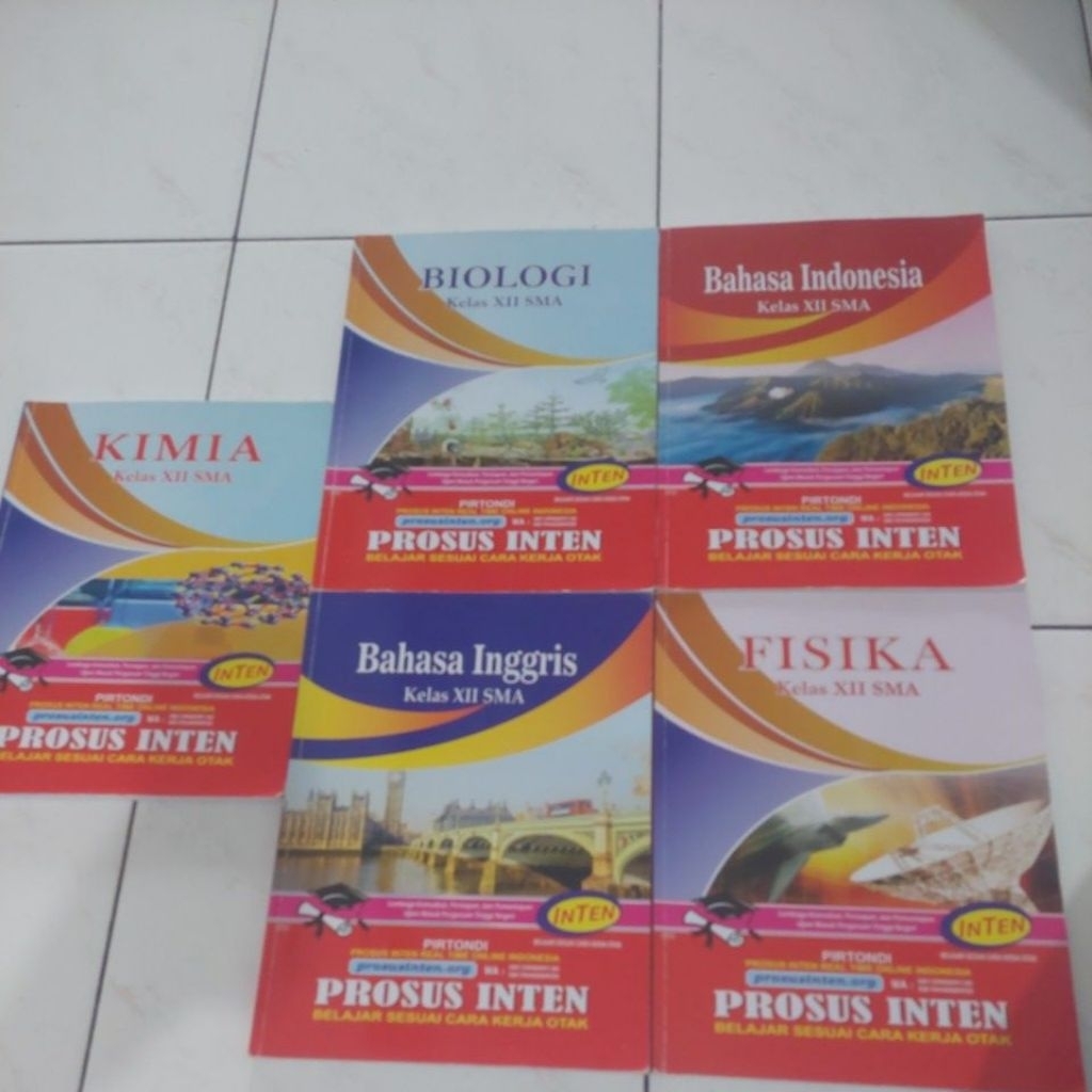 Prelove Buku kursus/latihan soal² dari prosus inten