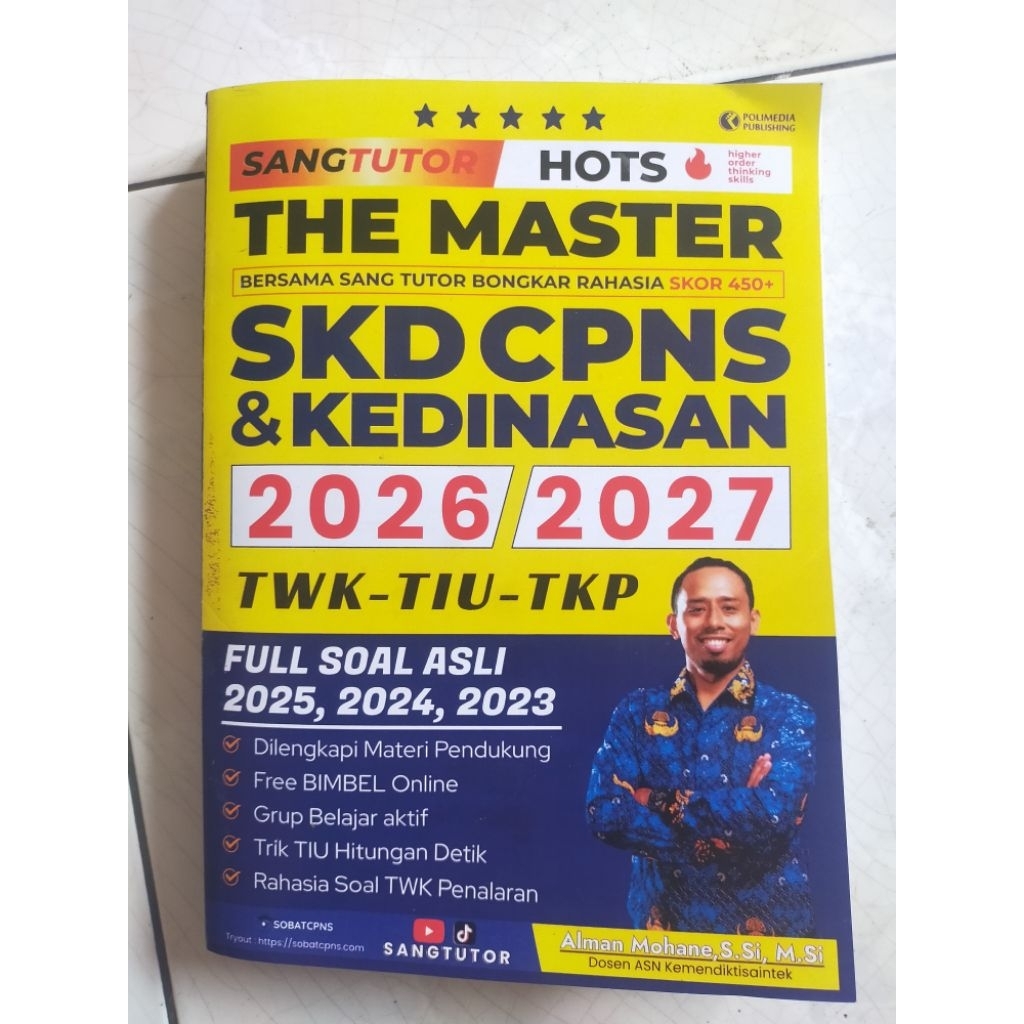 The master skd cpns & kedinasan 2026-2027 twk-tiu- tkp