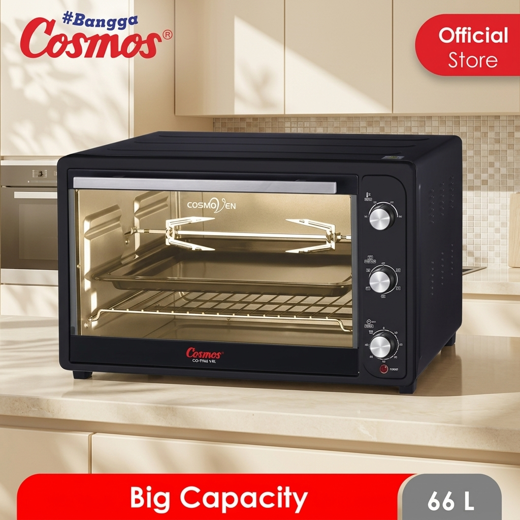 Cosmos Oven Listrik 66 Liter CO-9966 VRL - Convection Series