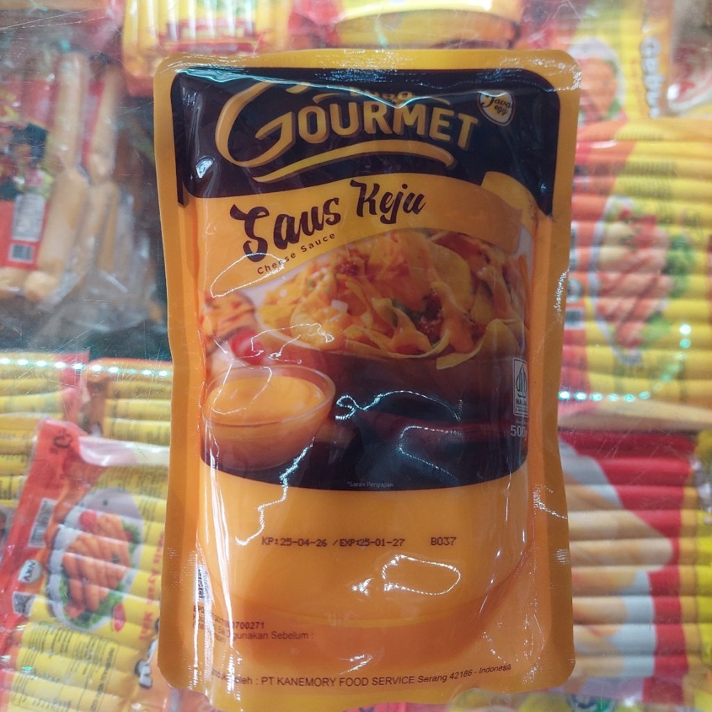 saus euro gourmed keju/saus keju 500g/saus keju premium