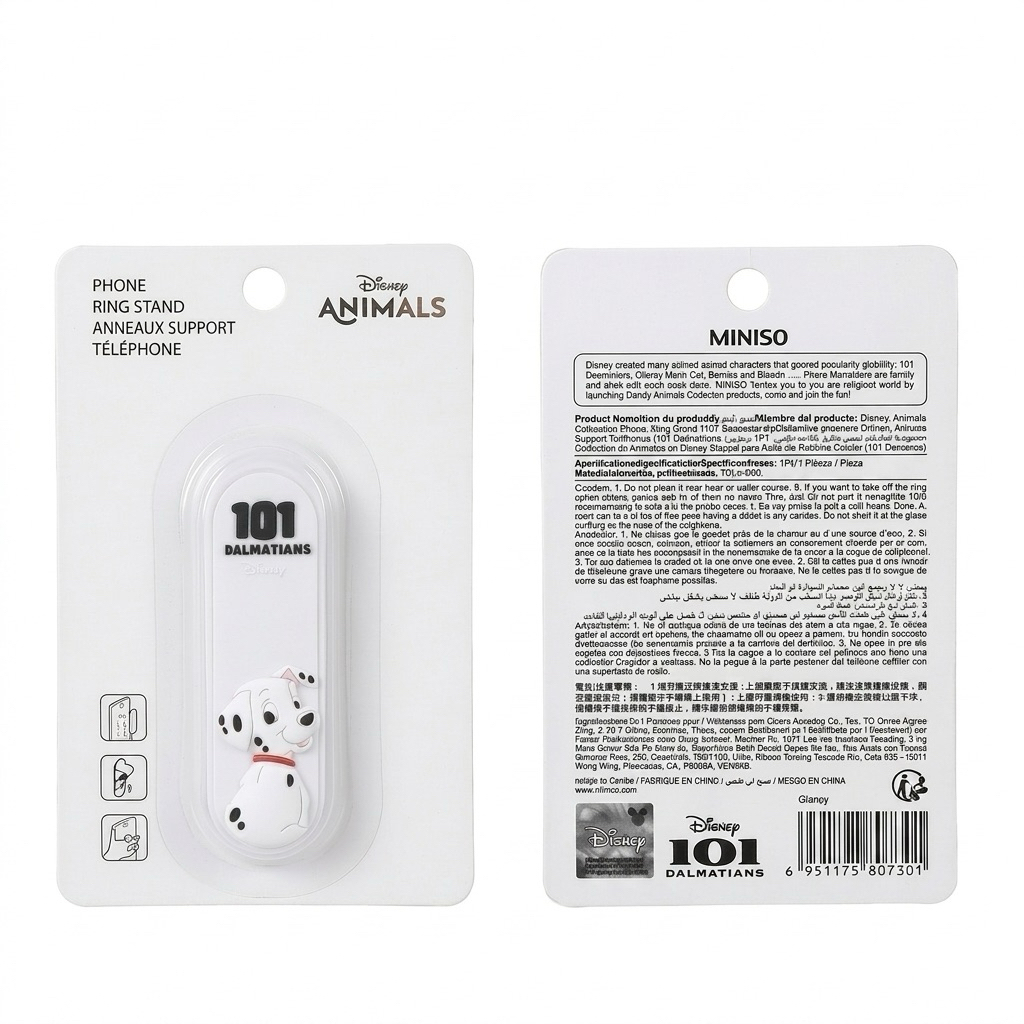 MINISO Dalmatians Ring Holder Phone Dudukan Hp