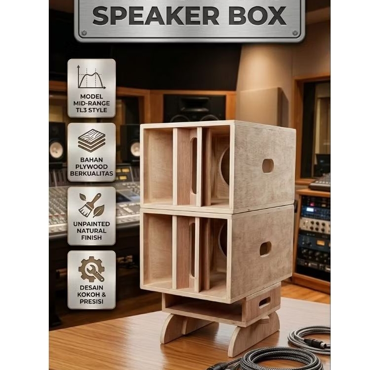 Box Speaker Middle TL3 6 Inch 8 Inch 10 Inch