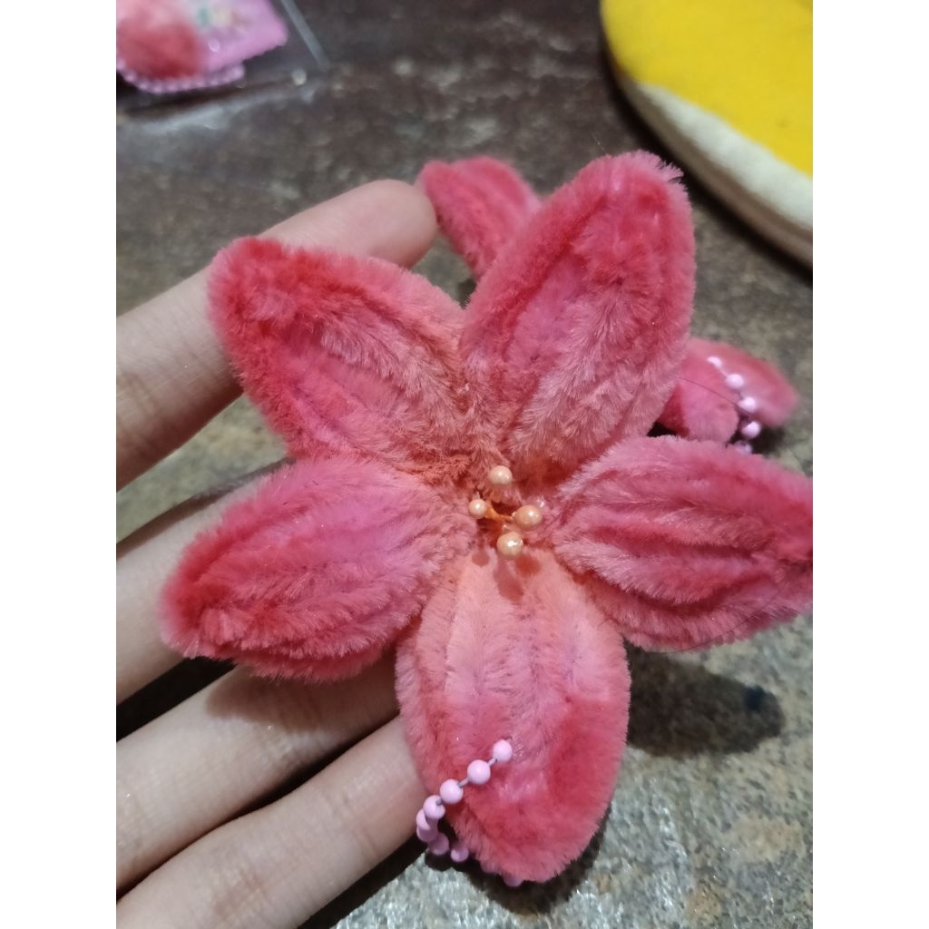 Bunga Kamboja / Ganci / Gantungan Kunci / Bunga / Artificial / Bunga Artificial / Kamboja