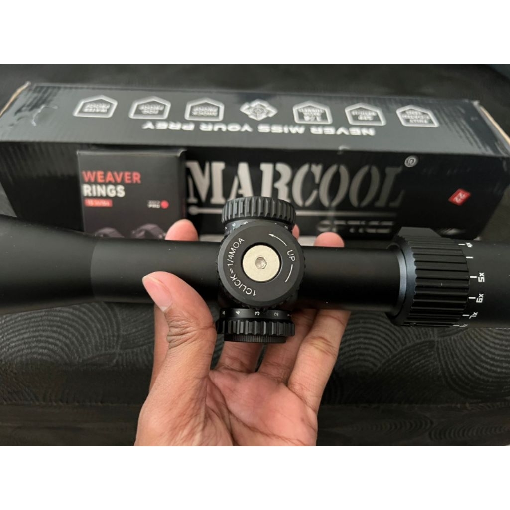 Teleskop Marcool 3-9X40 IRG Lensa Jenih, Bahan Kokoh, & Anti Getar