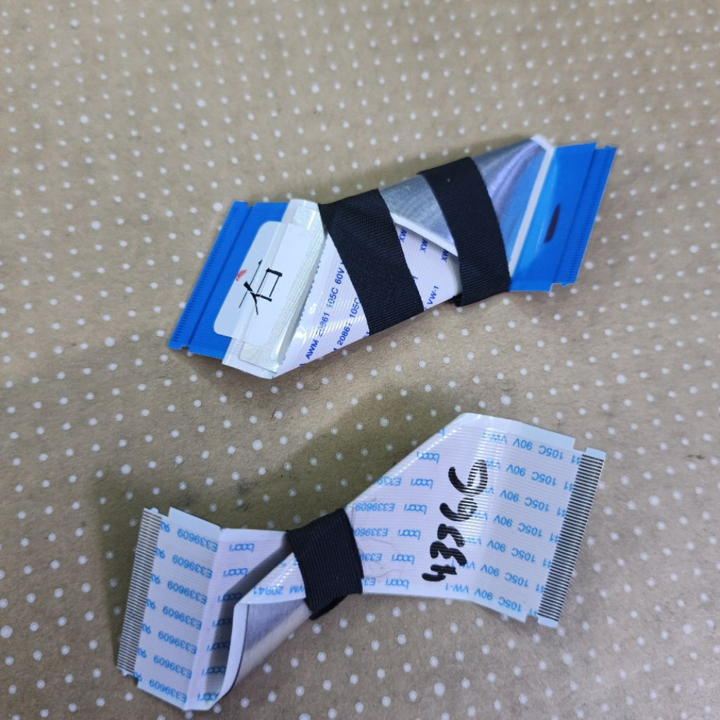sepasang kabel lvds tv coocaa 43s6G  - kabel fleksibel tv coocaa 43s6G -