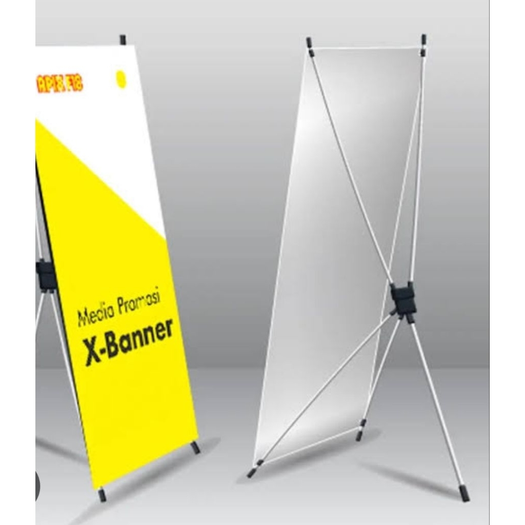 Cetak X banner dan Roll Banner