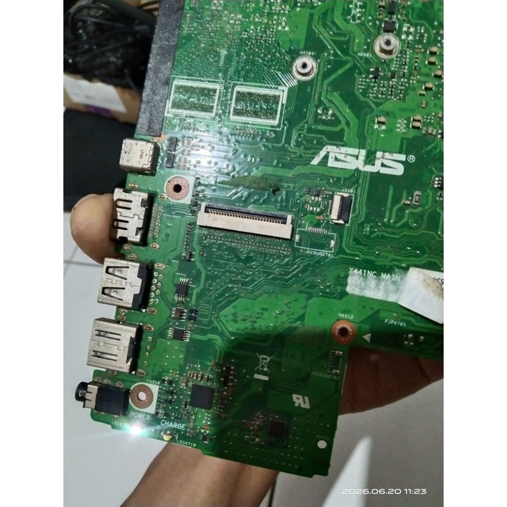 Mesin Mainboard Motherboard Asus X441NC rev 2.2