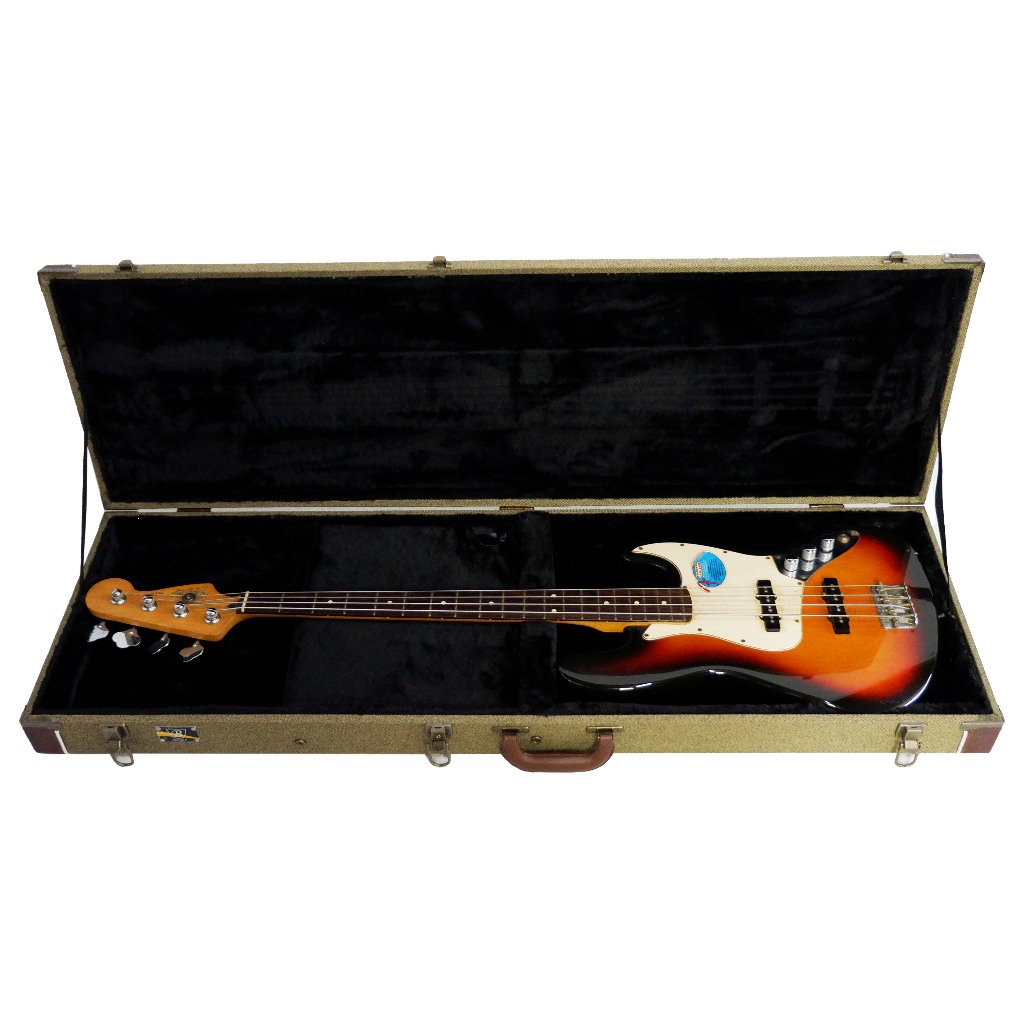 FENDER Jazz Bass 4-Strings Original Mexico Tahun 2000 Gitar Bass Elektrik Guitar 4 Senar