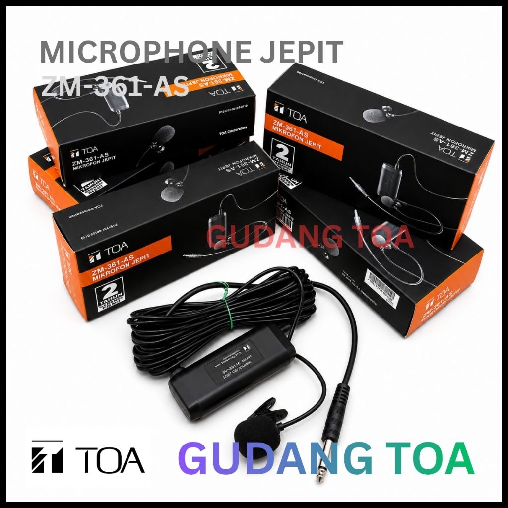 ZM-361 MICROPHONE JEPIT ZM-361 MIC KANCING MIKROFON KABEL IMAM ZM 361 ORIGINAL