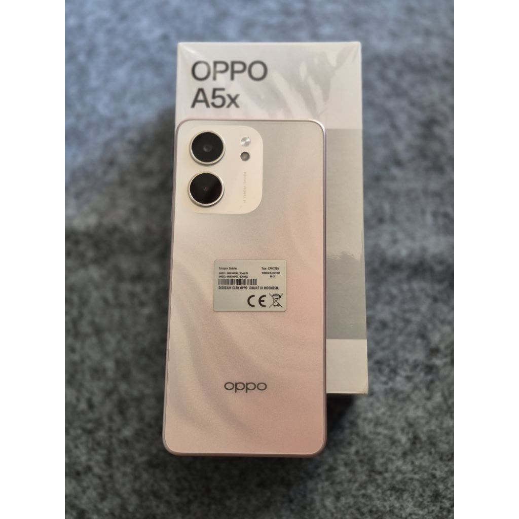 oppo A5x varian ram 6+6/128GB like new