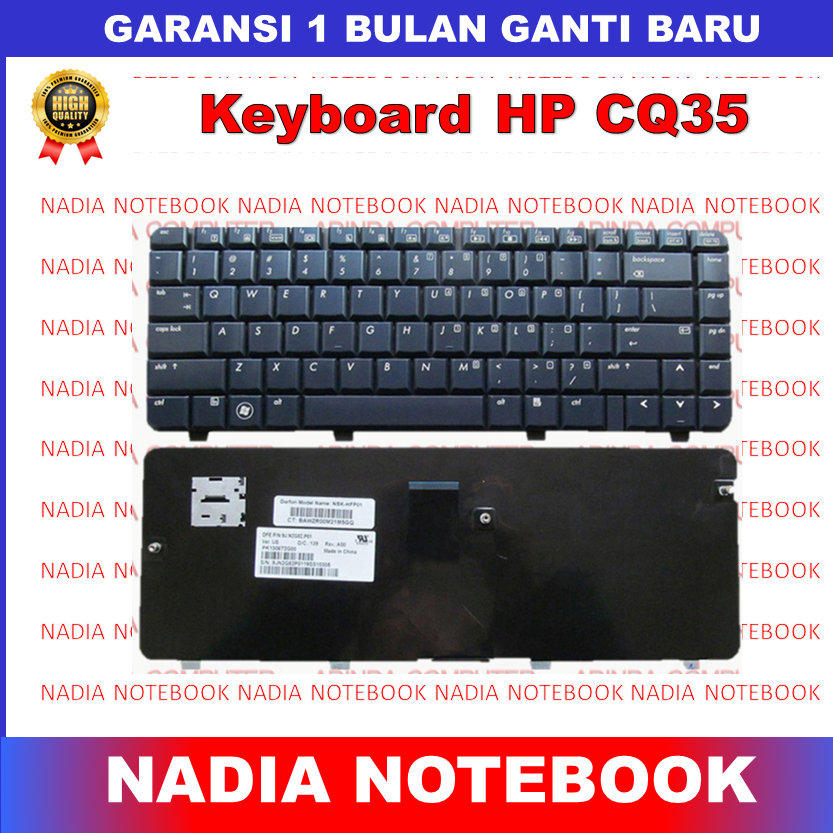Keyboard Laptop HP COMPAQ Presario CQ35 CQ30 CQ36