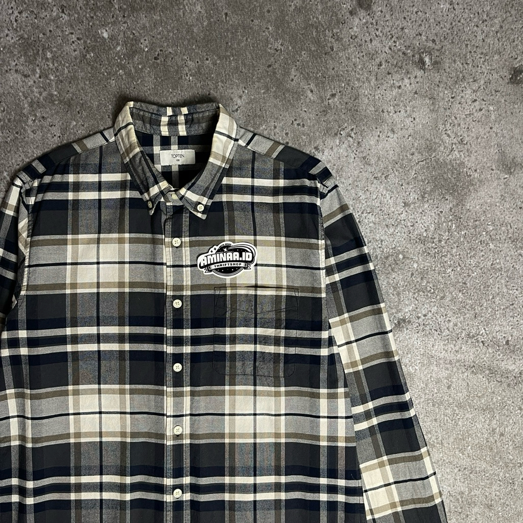 Kemeja Flanel Topten (SCND)
