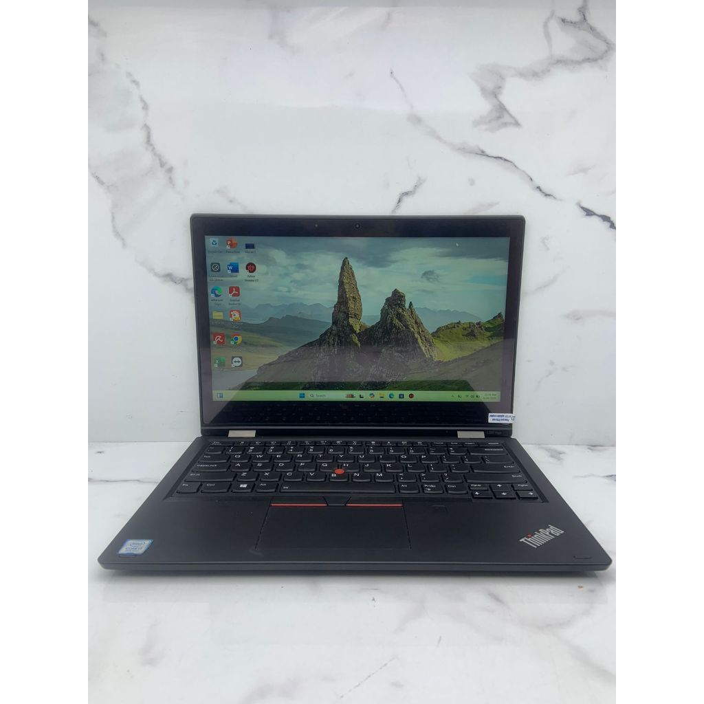 Sultan Produktivitas Wajib Punya, Lenovo L380 Yoga, laptop 2 in 1 premium, laptop touchscreen untuk 