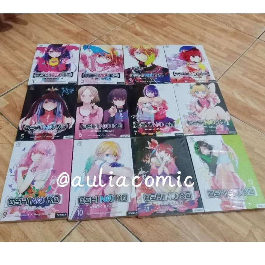 Komik Oshi no Ko vol 1-12 OG set segel