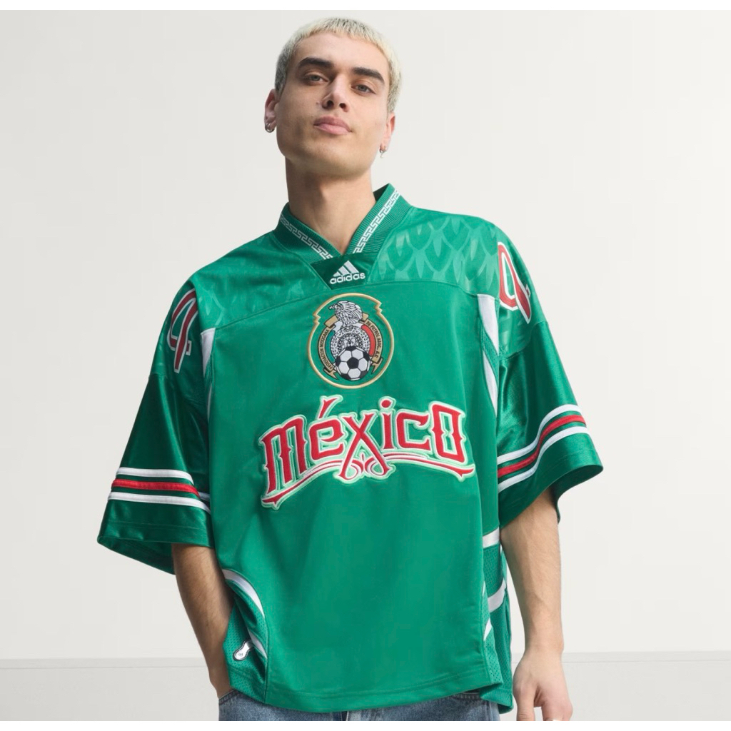 Green Bringback Remixed Mexico Jersey | Retro | Vintage Edition | Jersey Bola | Authentic Jersey | J