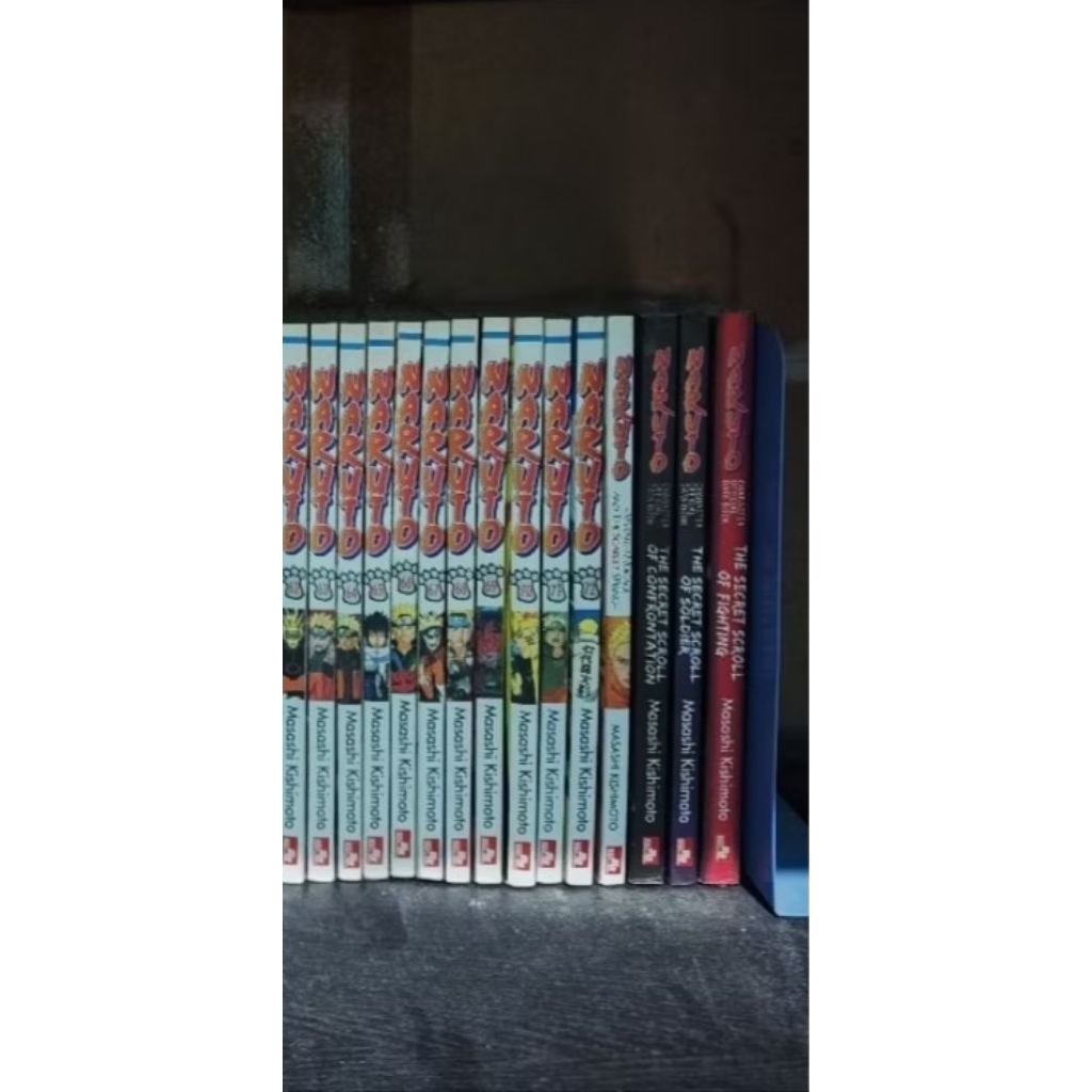 Naruto Secret Scroll Databook 1-3 Fullset