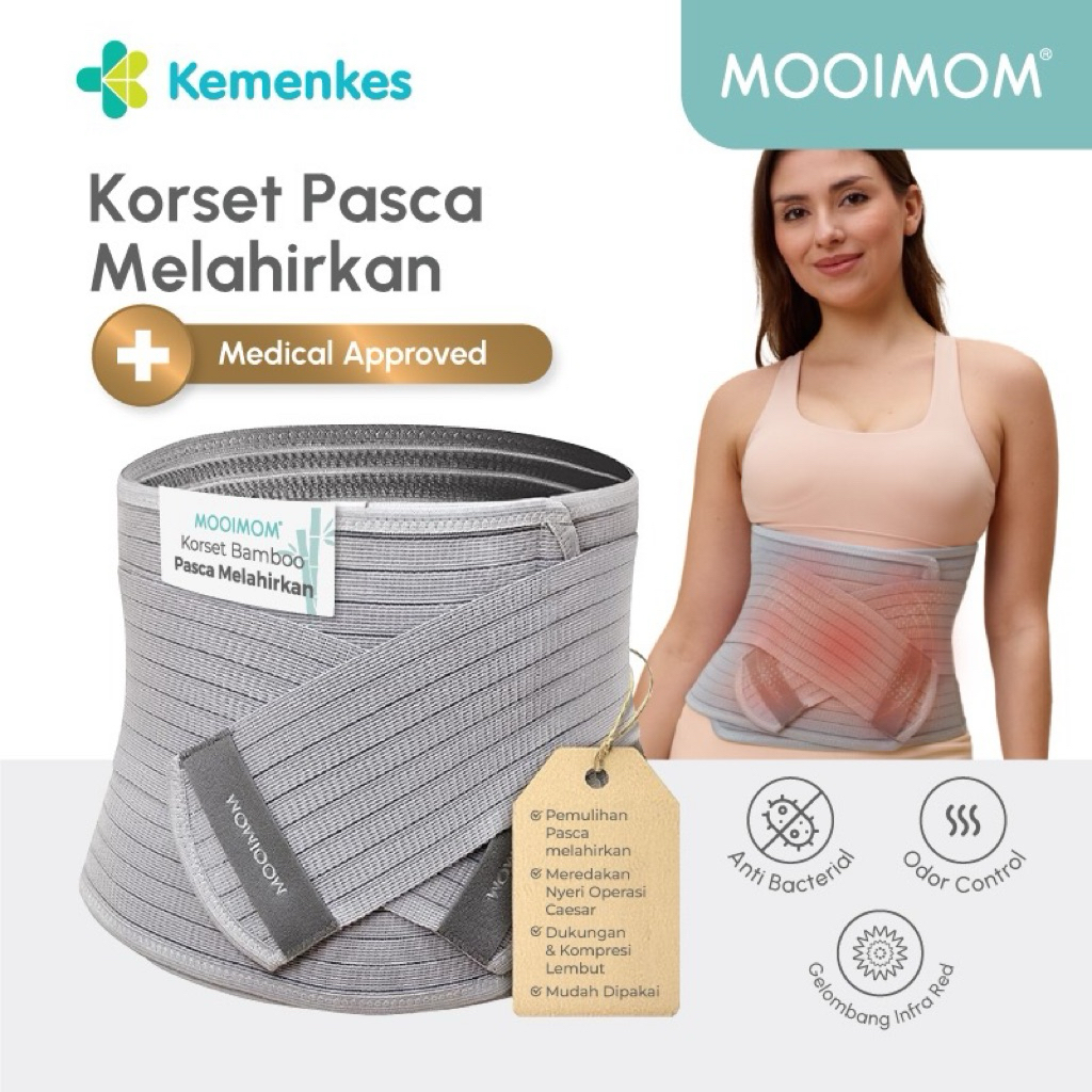 (Preloved) MOOIMOM Korset Nano Bamboo Medis