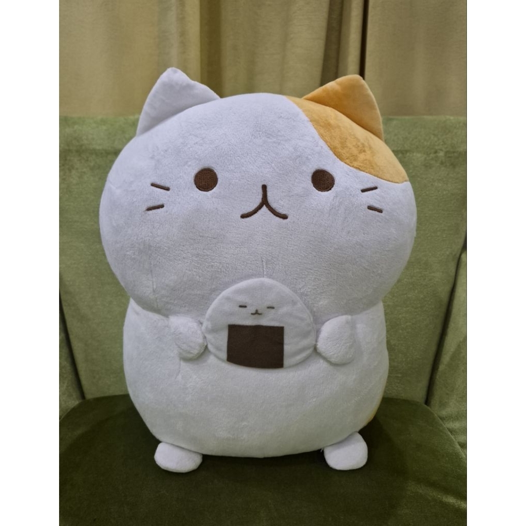 Chii Sanpo Large Plush Brown White Cat