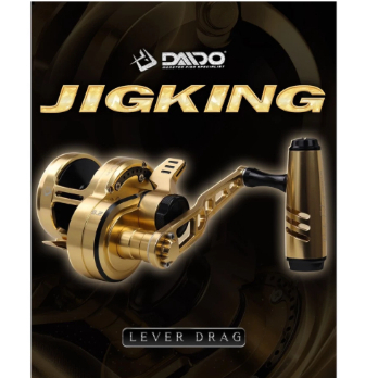 Daido - Reel Jigking Gold 400L Handle kiri - Reel Pancing