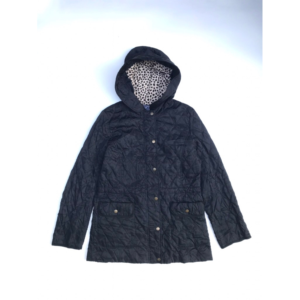 Black Black Futuristic Vintage Part 2 By Junko Shimada Leopard Quilted Jacket - Unisex