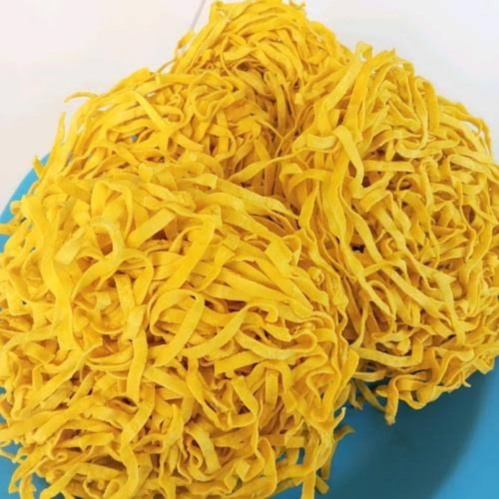 mie kuning padang, Mie Segar Spesial Pipih Lembut, Praktis, dan Mudah Disimpan