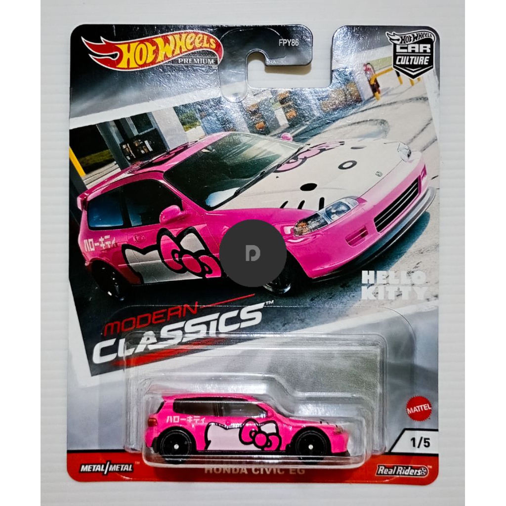 Hot Wheels Honda Civic EG (Hello Kitty)