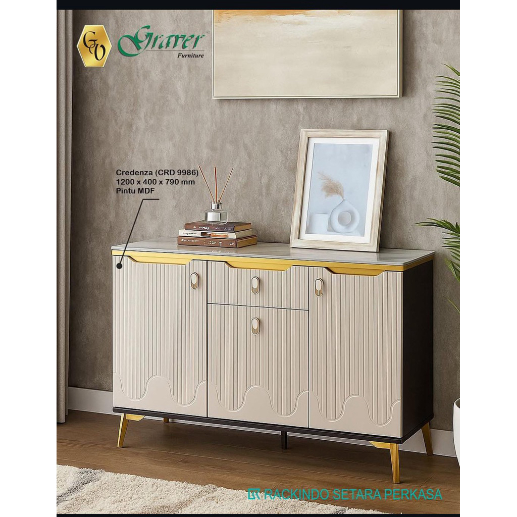 buffet TV Credenza CRD 9986, Credenza CRD 9985, Credenza CRD 9989