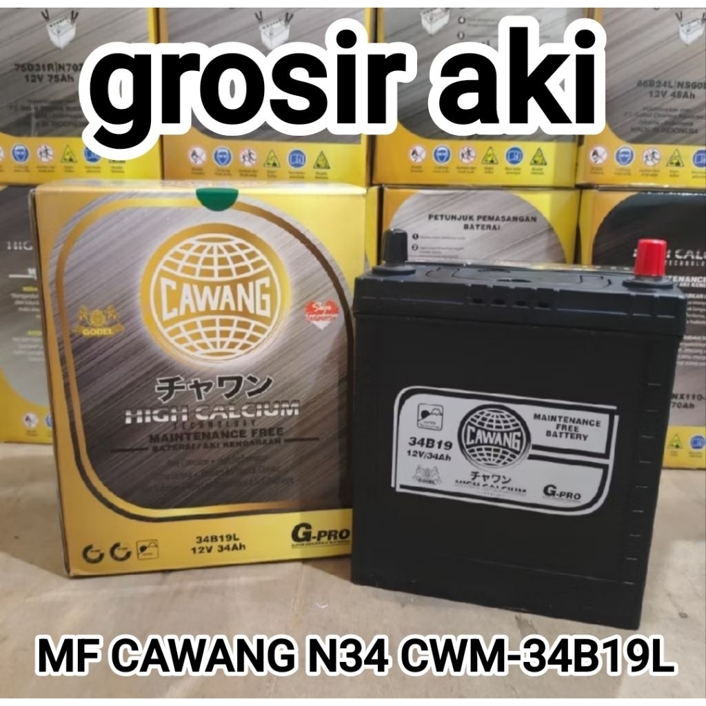 Aki Mobil MF CAWANG N34B19L CWM-34B19L