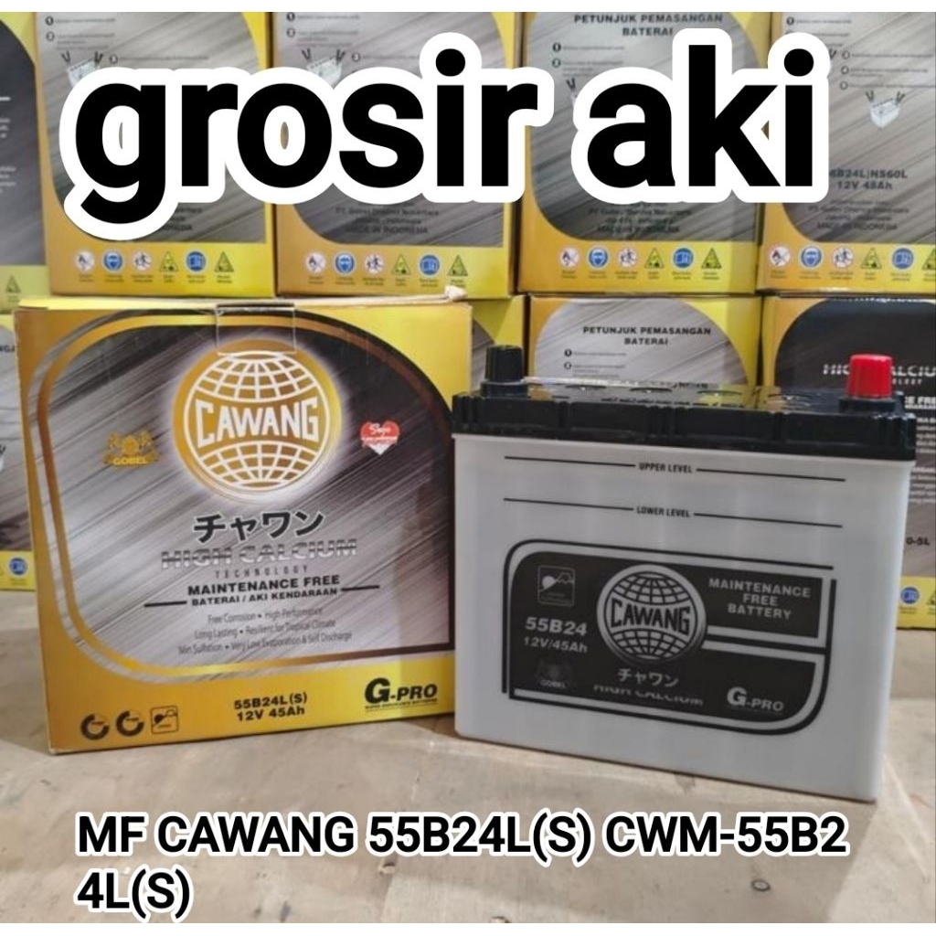 Aki Mobil MF CAWANG 55B24L(S) CWM-55B24L(S)