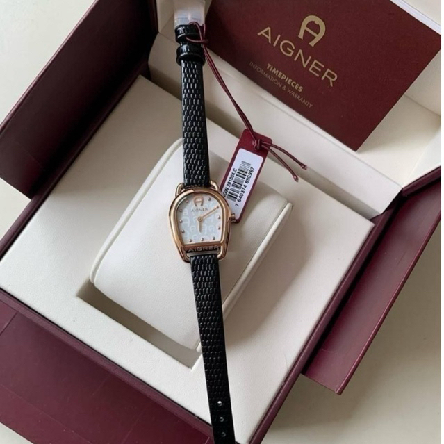 Aigner Hermada II Leather Watch