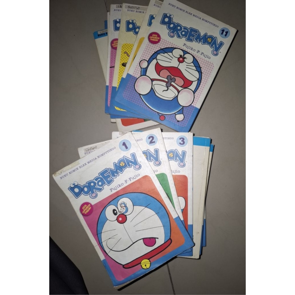 Komik doraemon Indonesia edisi 1 - 17 tahun 2010 - 2013