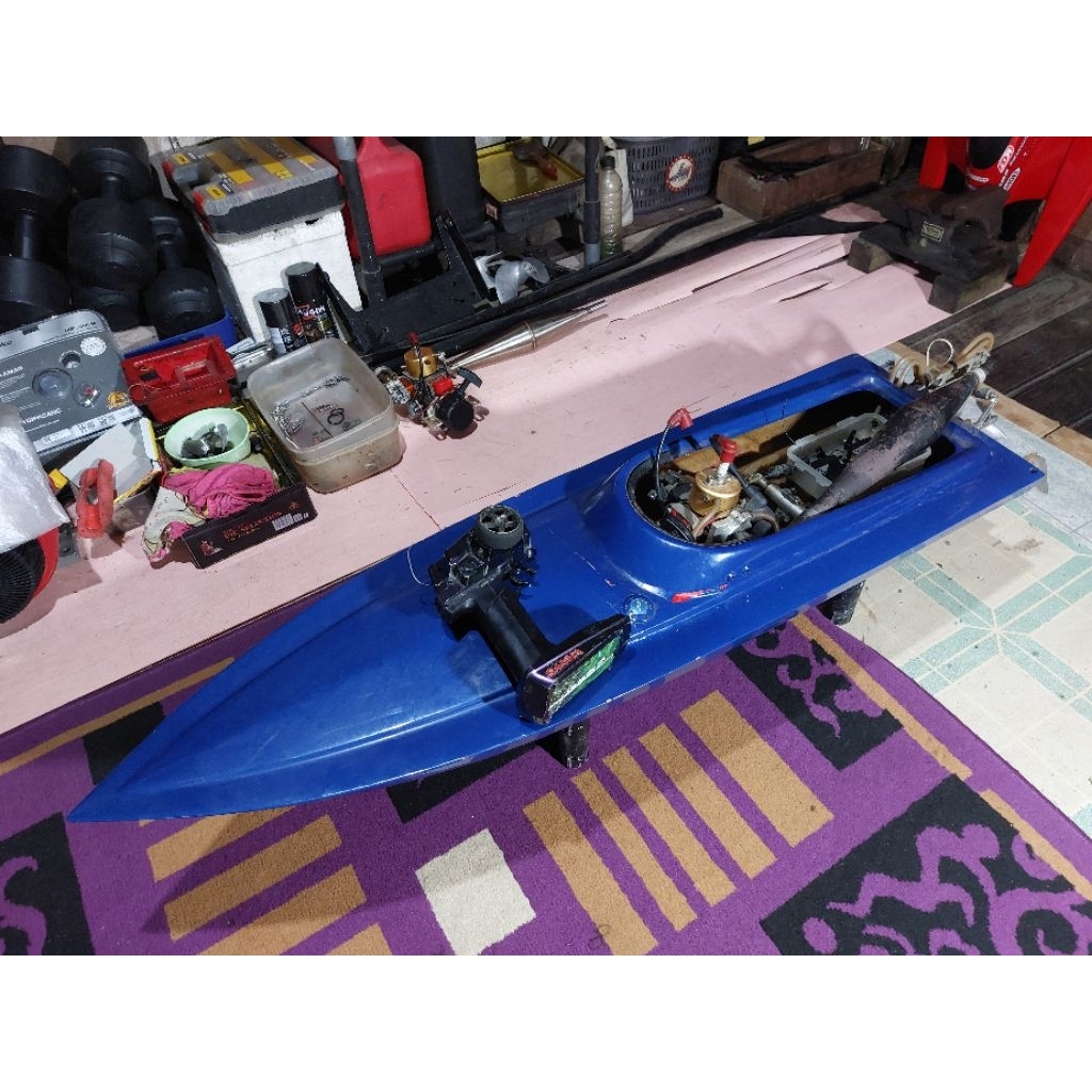 RC Boat Y6 Engine Zenoah 30cc