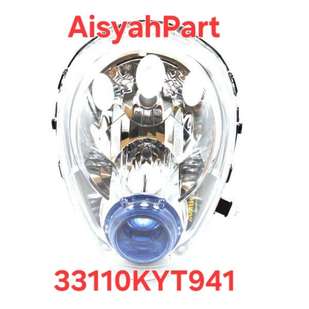 33110KYT941 LAMPU DEPAN SCOOPY KARBU KYT ORIGINAL AHM HONDA