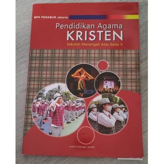 Buku Pendidikan Agama Kristen SMA Kelas X Penabur