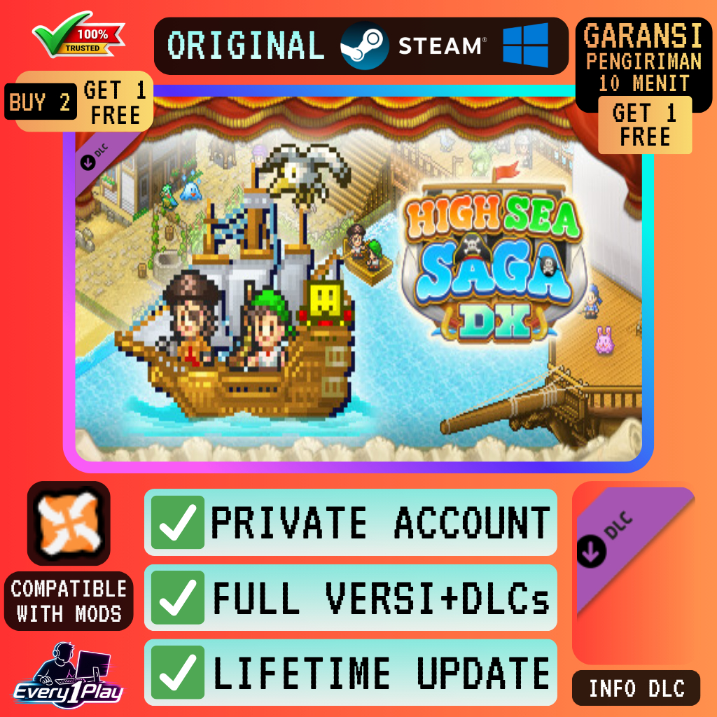 High Sea Saga DX Game Steam - Games PC Laptop Windows